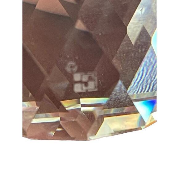 Vintage Retired Swarovski Figurine Paperweight 1987 With Decorative Mirror - Picture 2 of 5